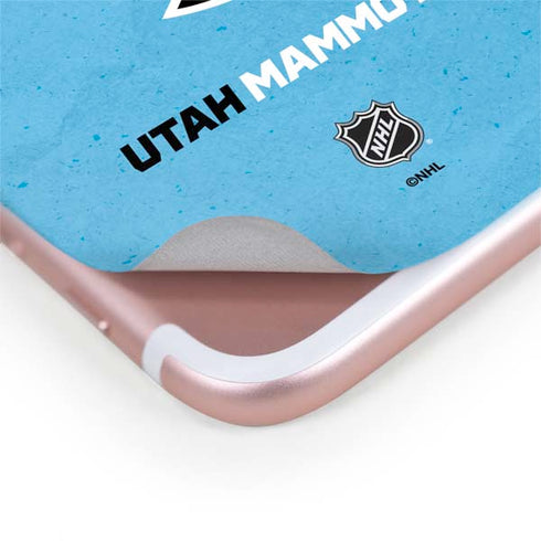 NHL Utah Mammoth Distressed Blue iPhone 8 Plus Skin